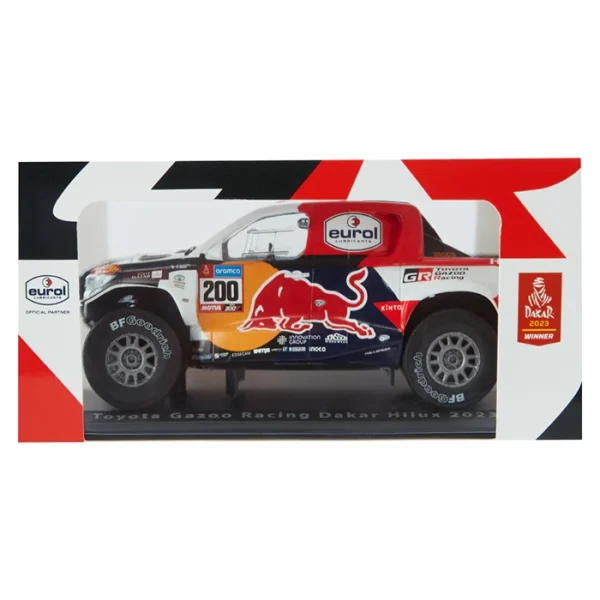 TBMRBD124123_TGR_Dakar_Red_Bull_1_24_Model_Car_5